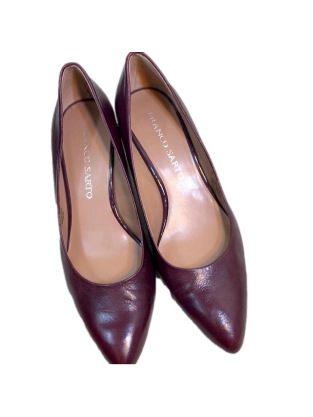 Franco Sarto Leather Heels Size 7M